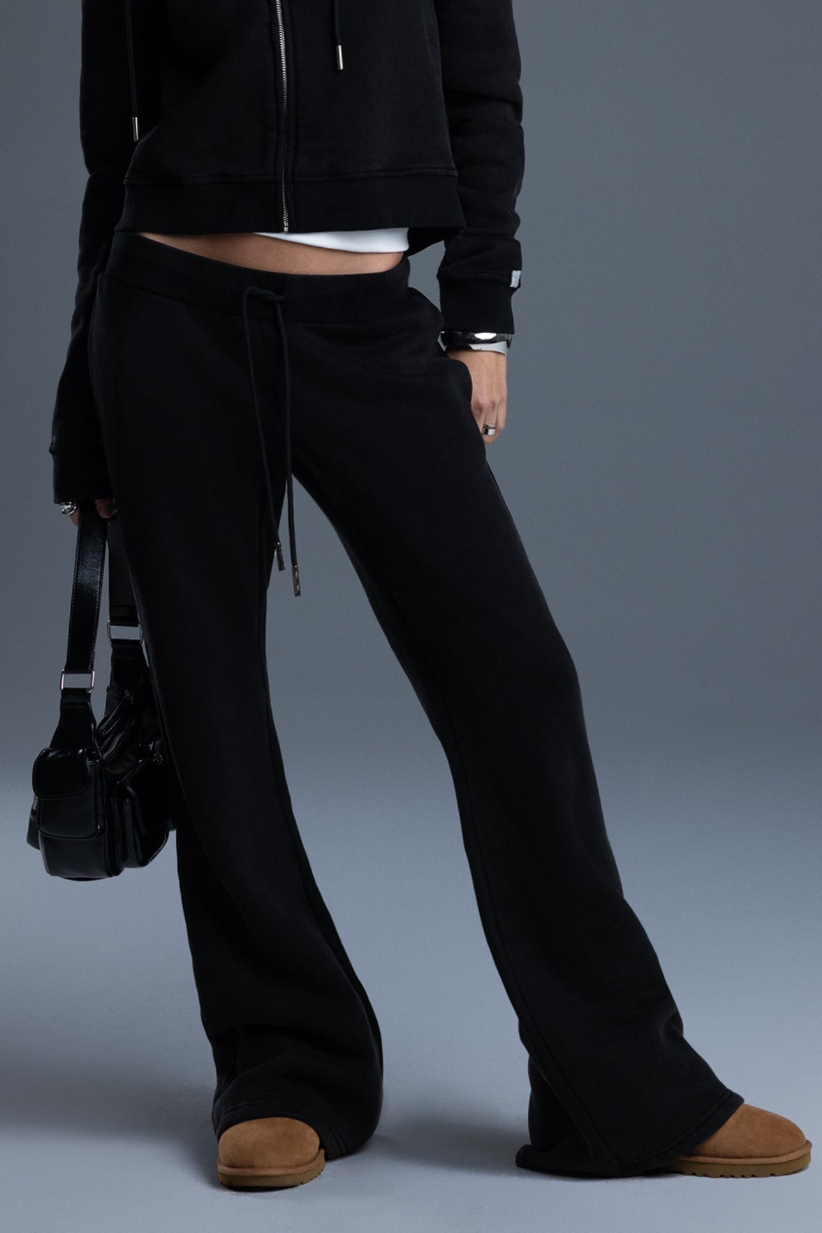 Loves It More Rhinestone Sweatpants