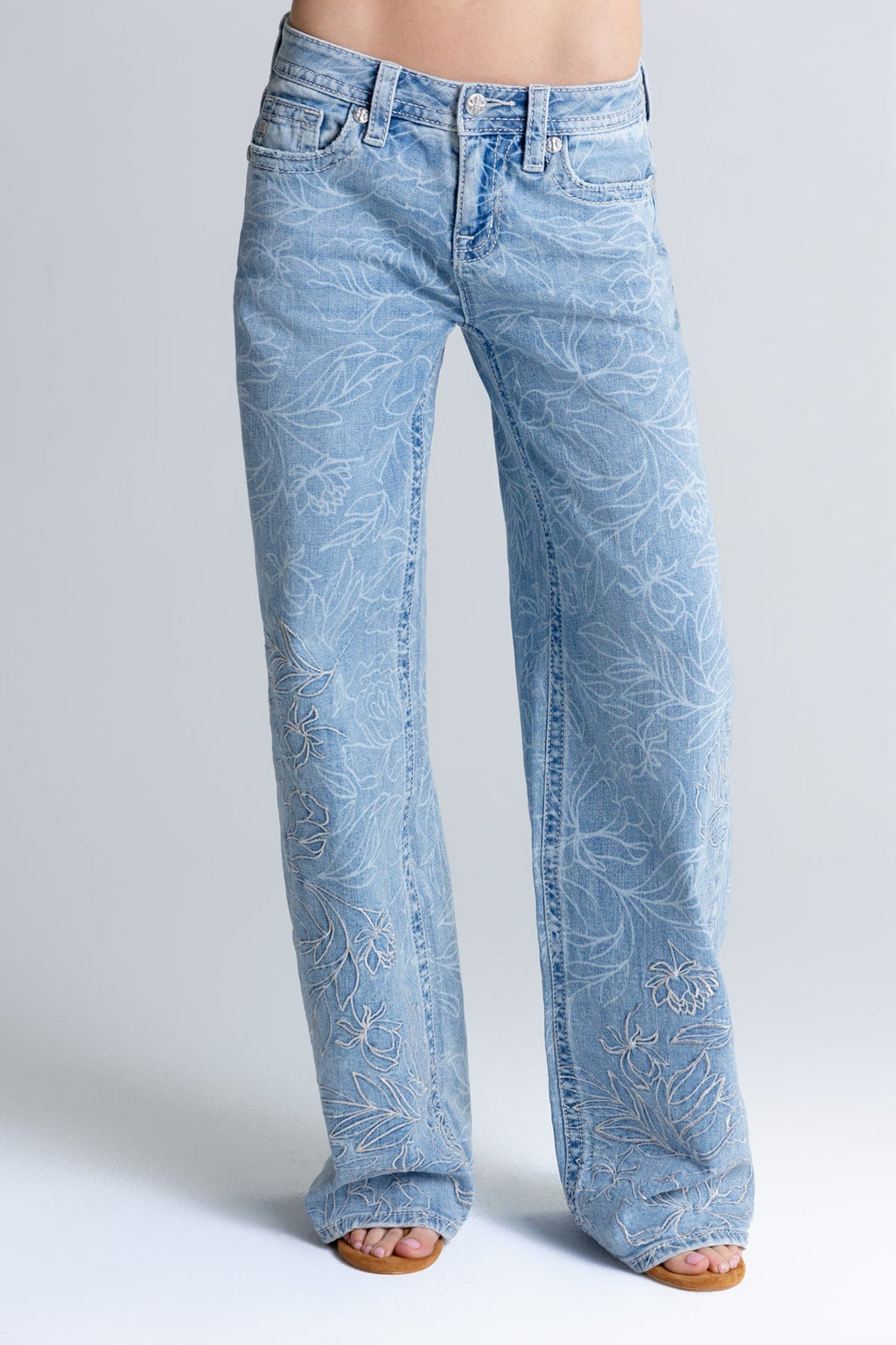 Peony Wide Leg Jeans