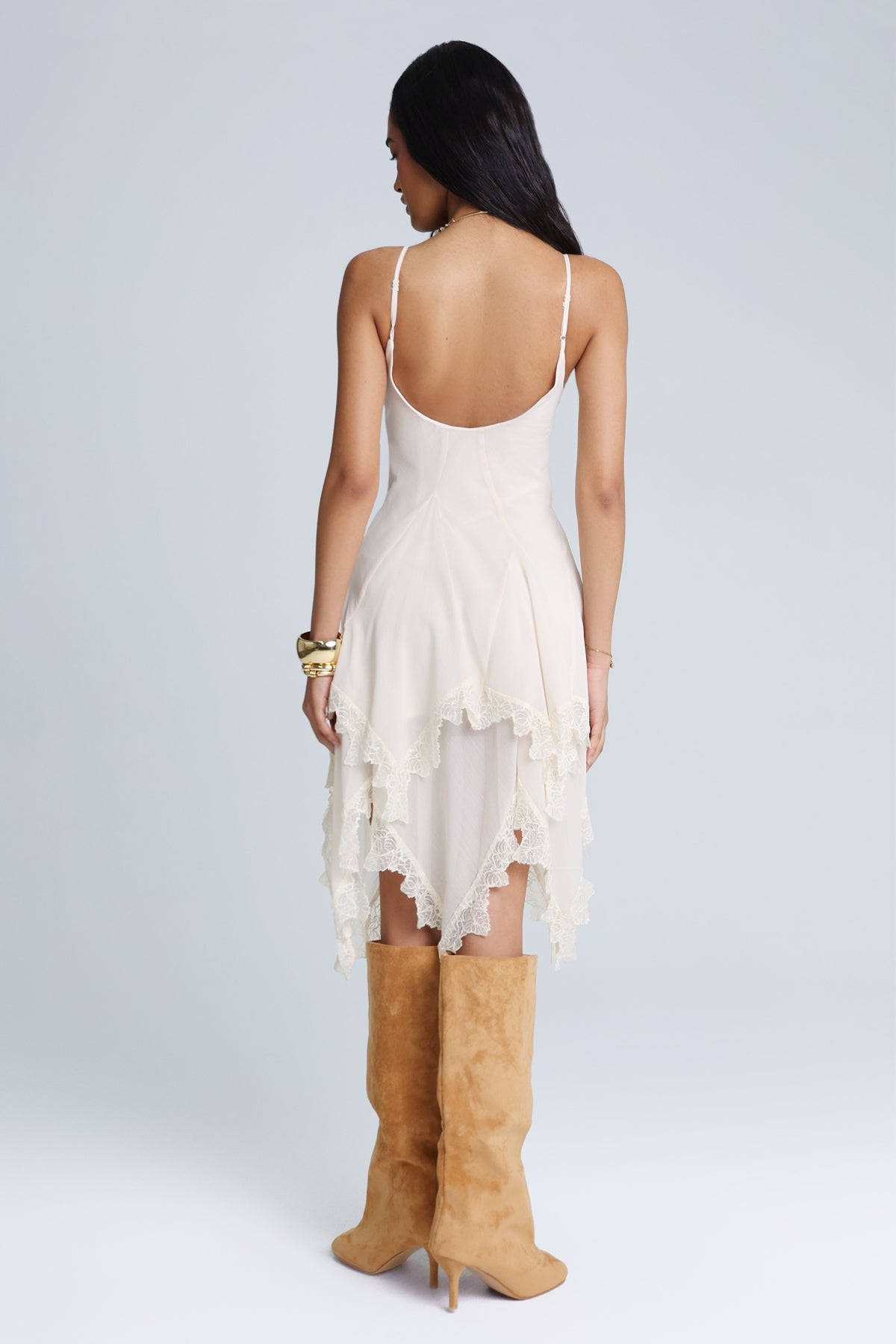 Ester Lace Midi Dress
