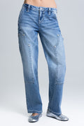 Heather Slim Wide Cargo