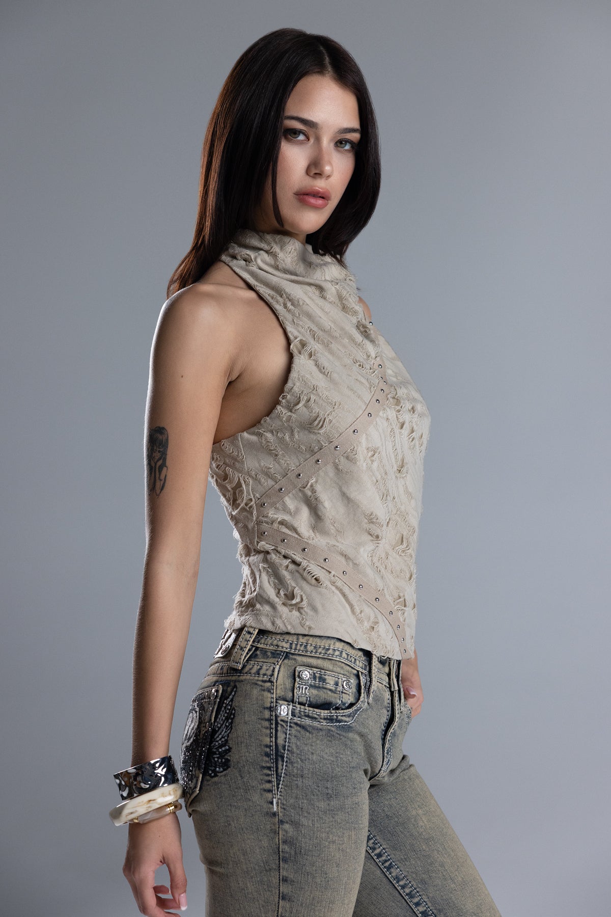 Susej Cowl Neck Top