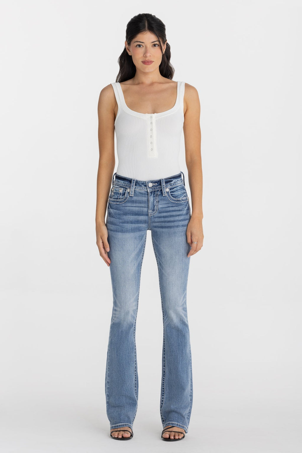 Aletta Wing Bootcut Jeans
