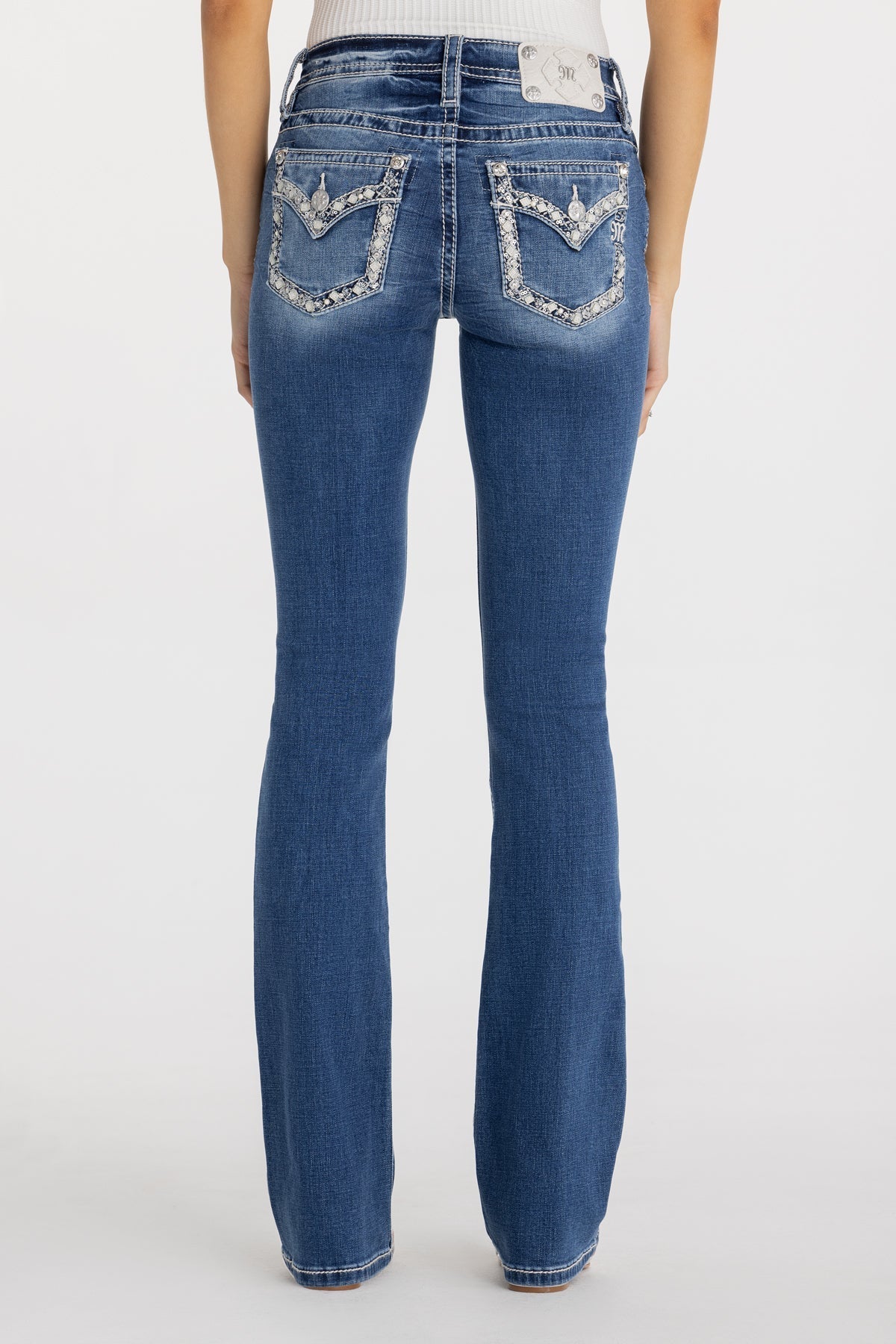 Brione Border Bootcut Jeans