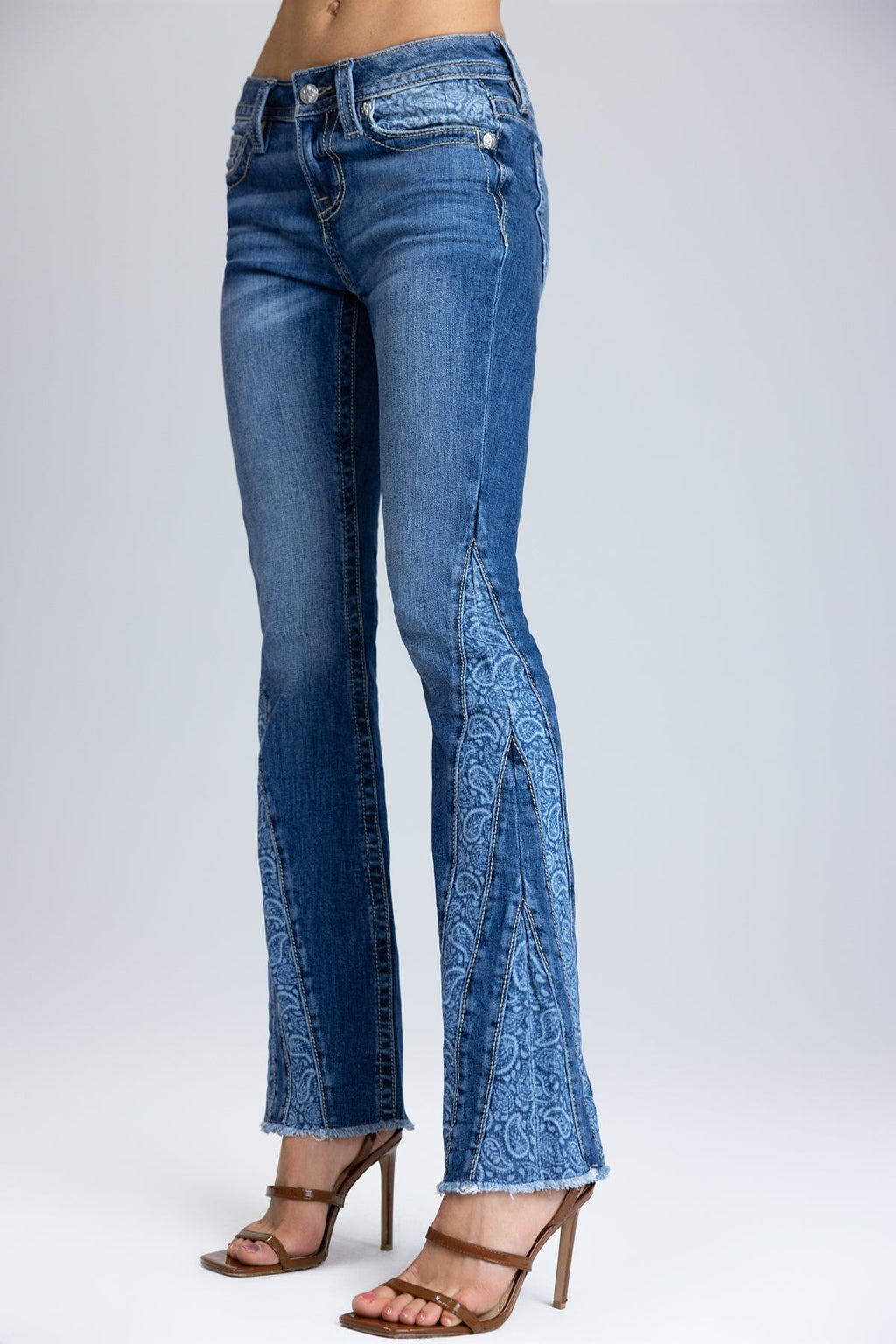 Monica Slit Bootcut Jeans