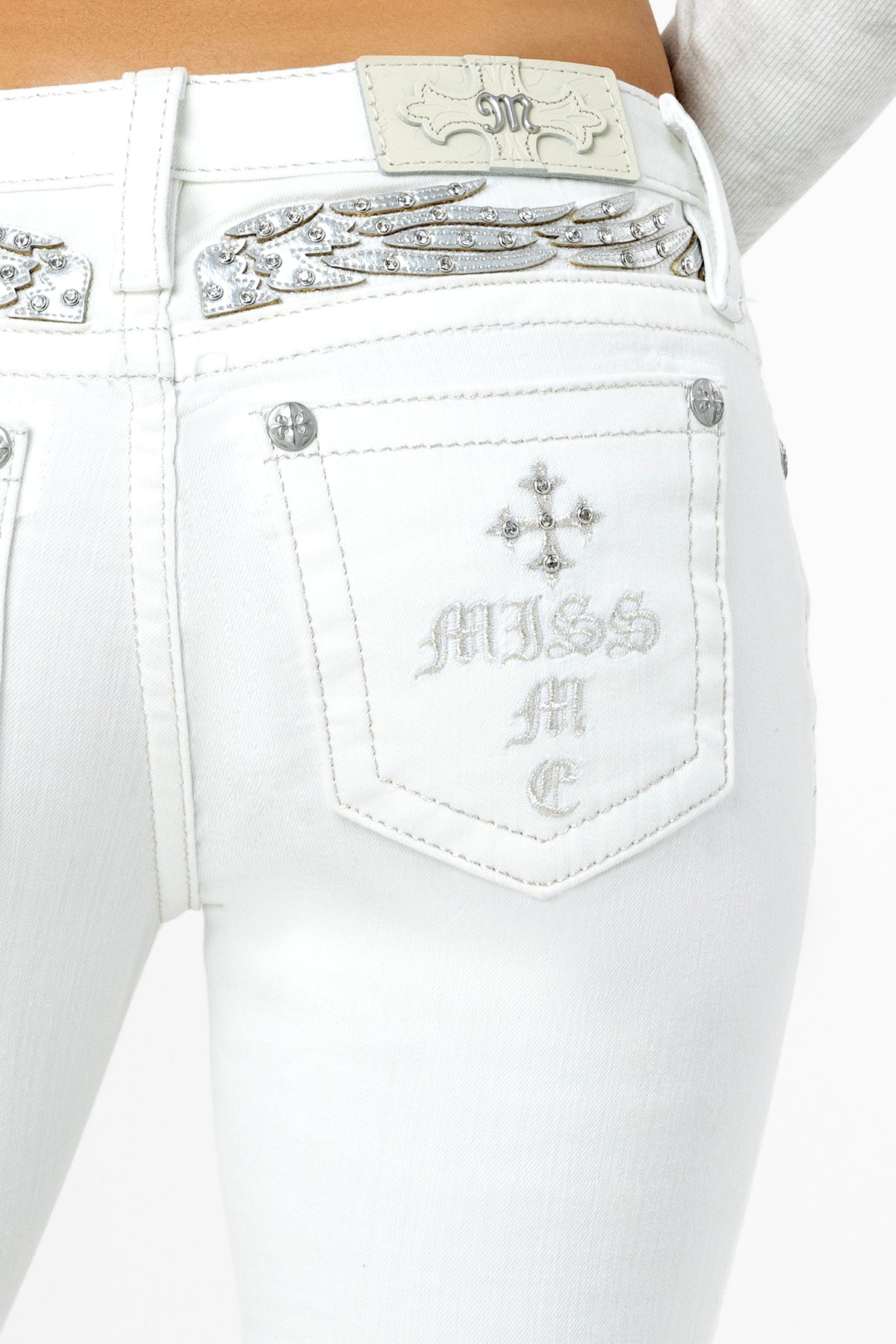 Gabbriette Low Rise Bootcut Jeans