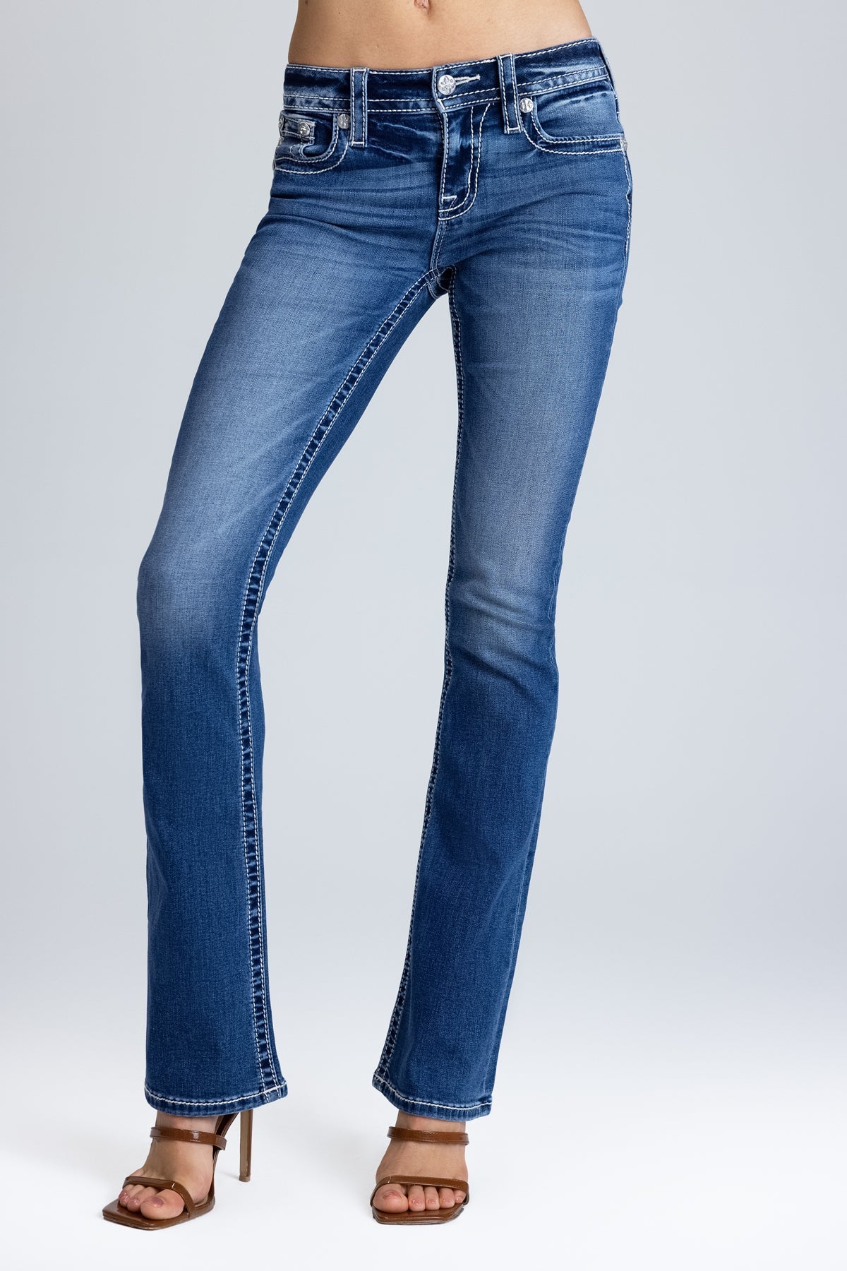 Dahlia Fleur Bootcut Jeans