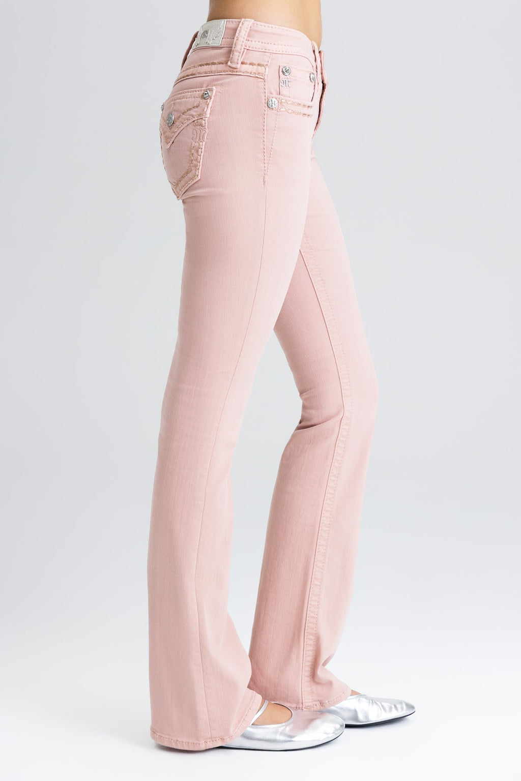 Bella Vie Stitched Bootcut Jeans