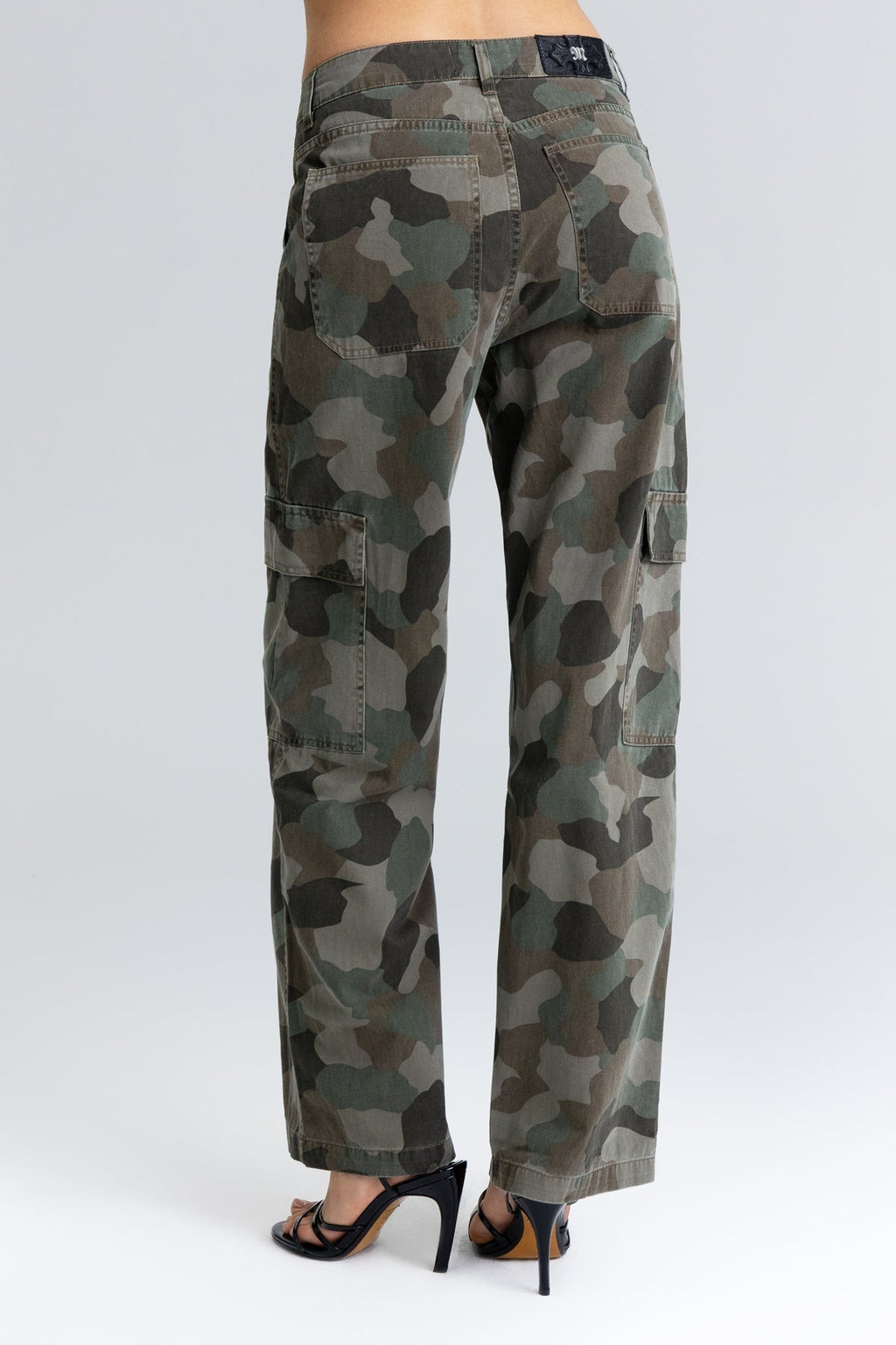 Chase Camo Baggy Wide Cargos