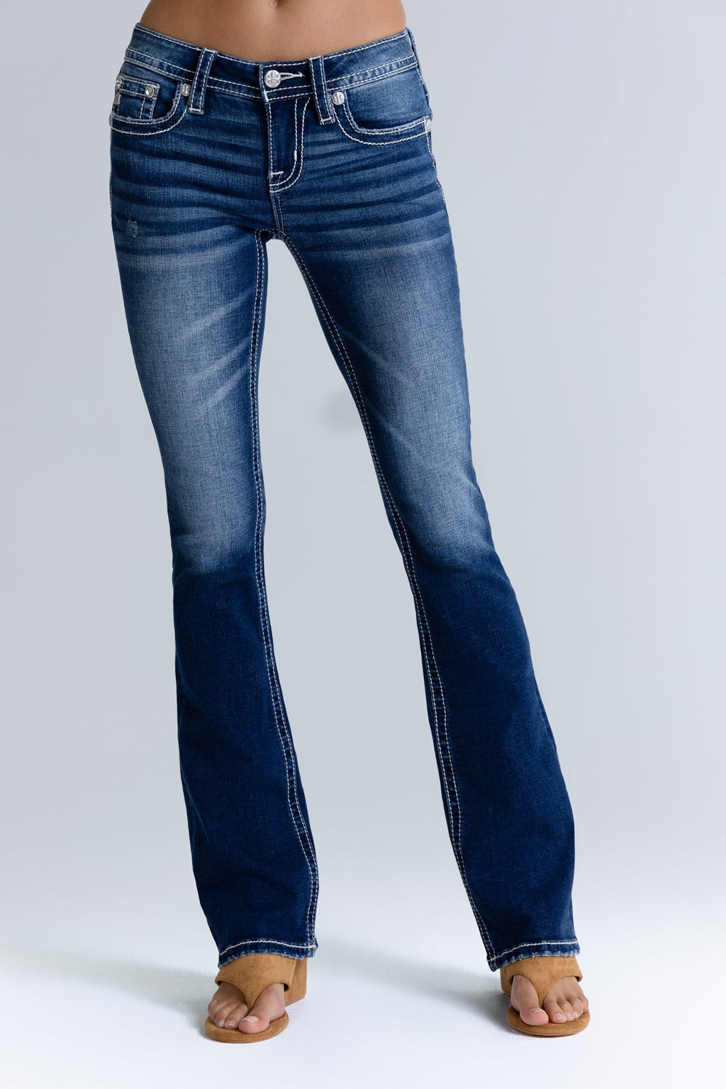 Ethereal Low Rise Bootcut Jeans