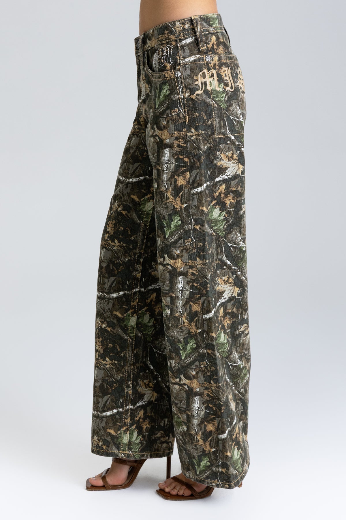 Overdrive Camo Baggy Jeans