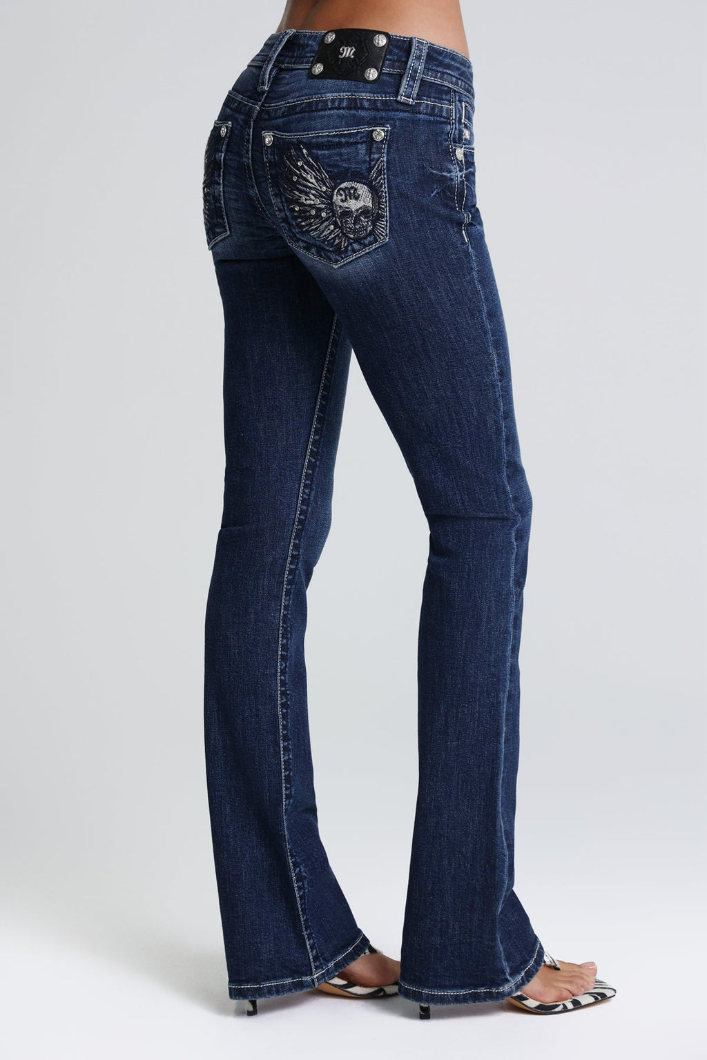Can't Be Tamed Low Rise Bootcut Jeans