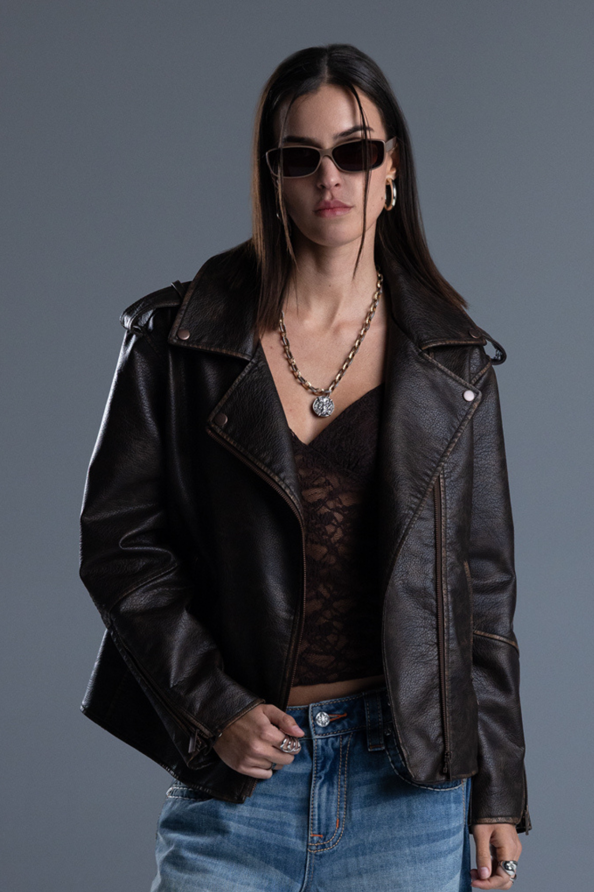 Elara Leather Jacket