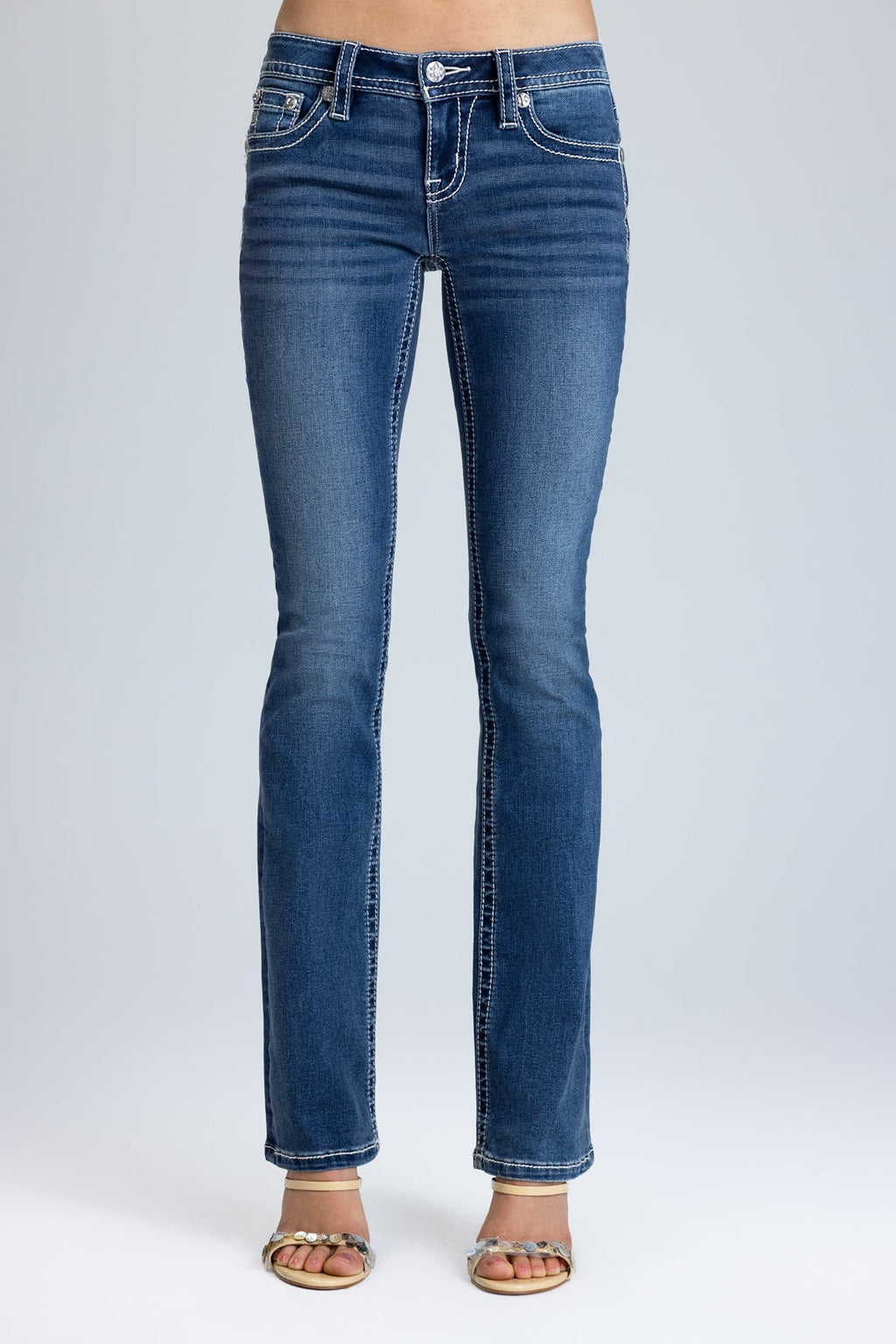 Starlit Low Rise Bootcut Jeans