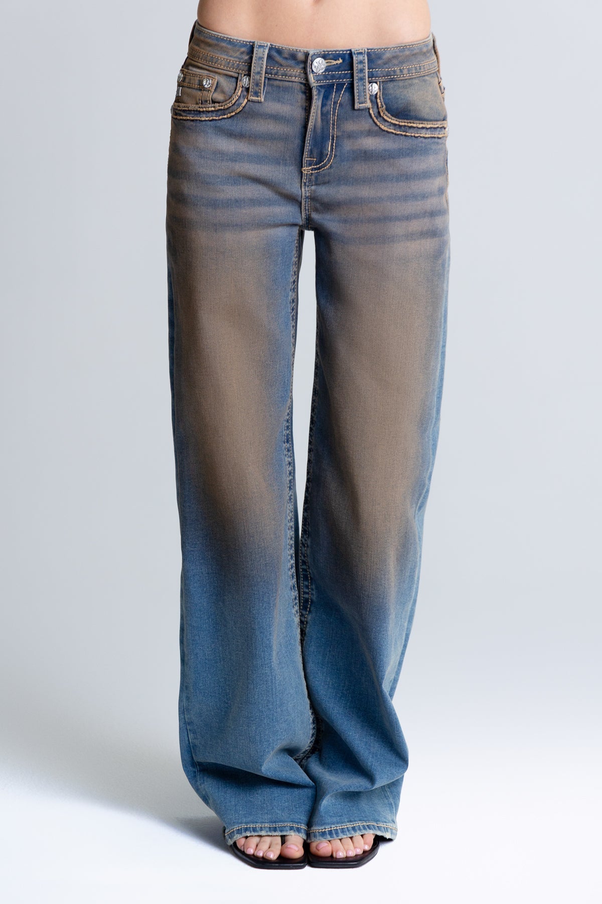 Hudson Wide Leg Jeans
