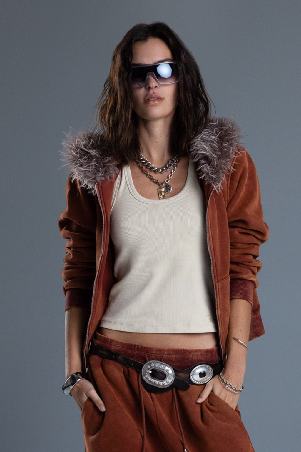 Rhea Rhinestone Jacket
