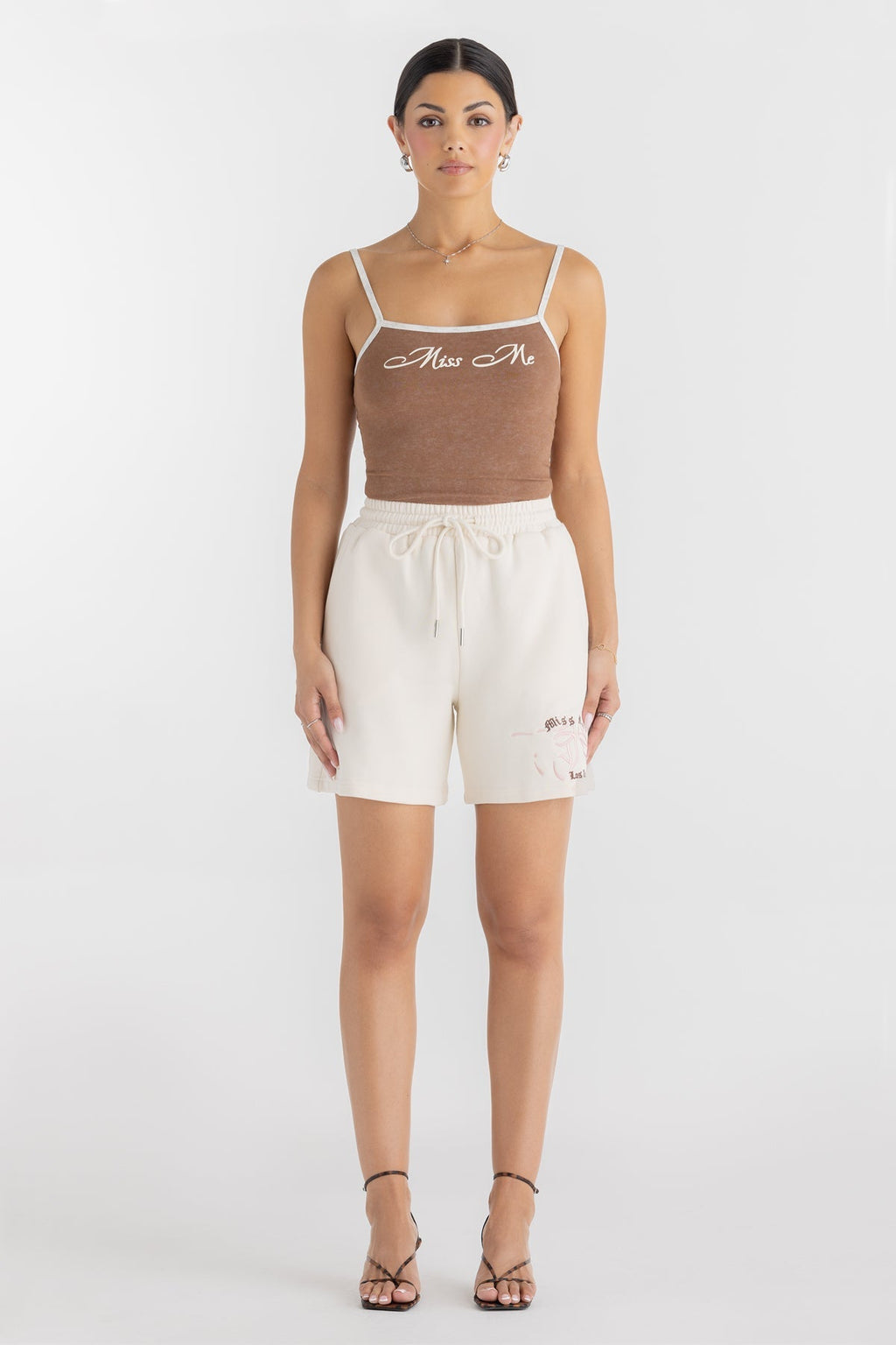 Soleil Ribbon Sweatshorts
