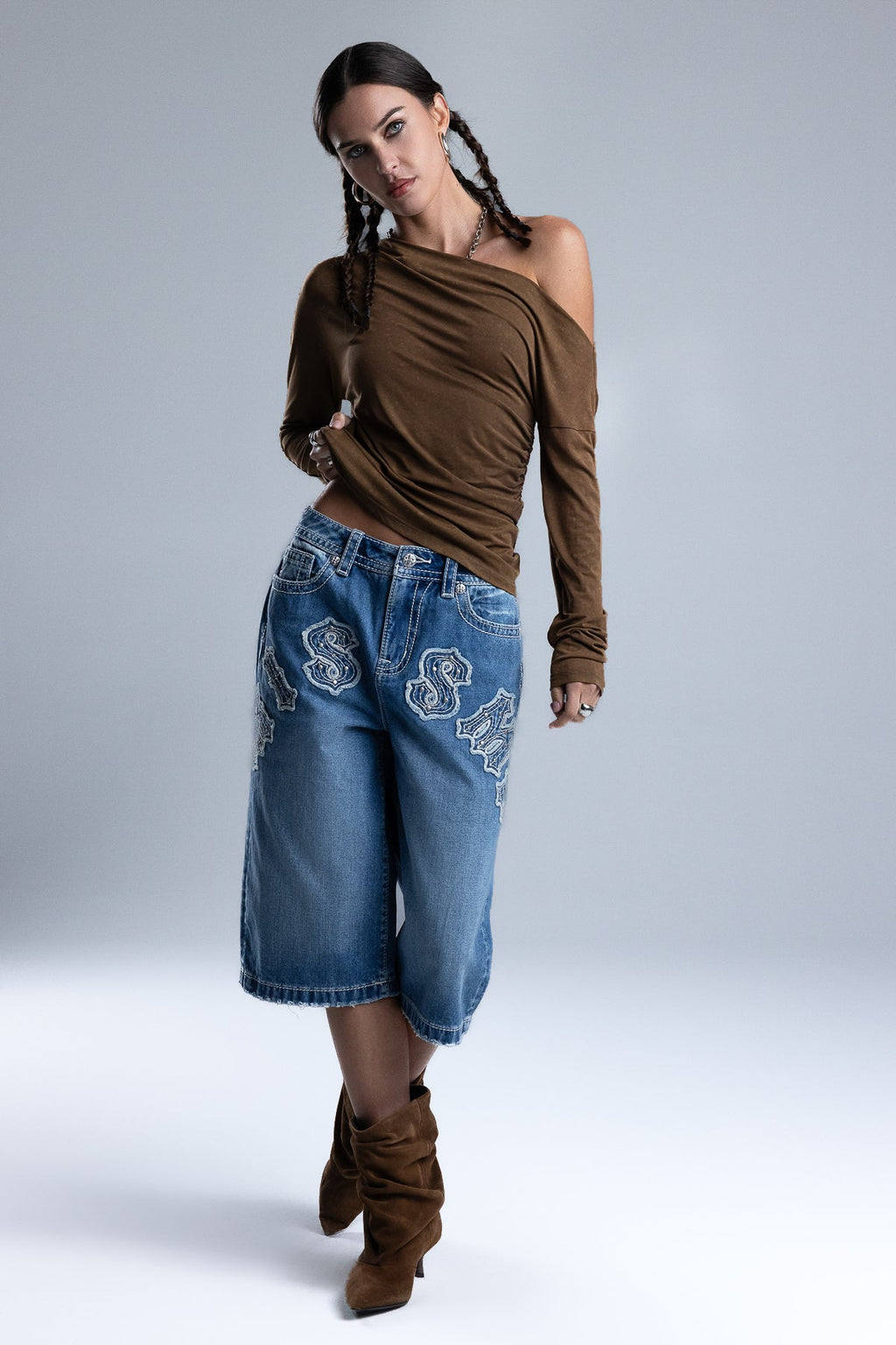 Gaia Cowl Neck Top