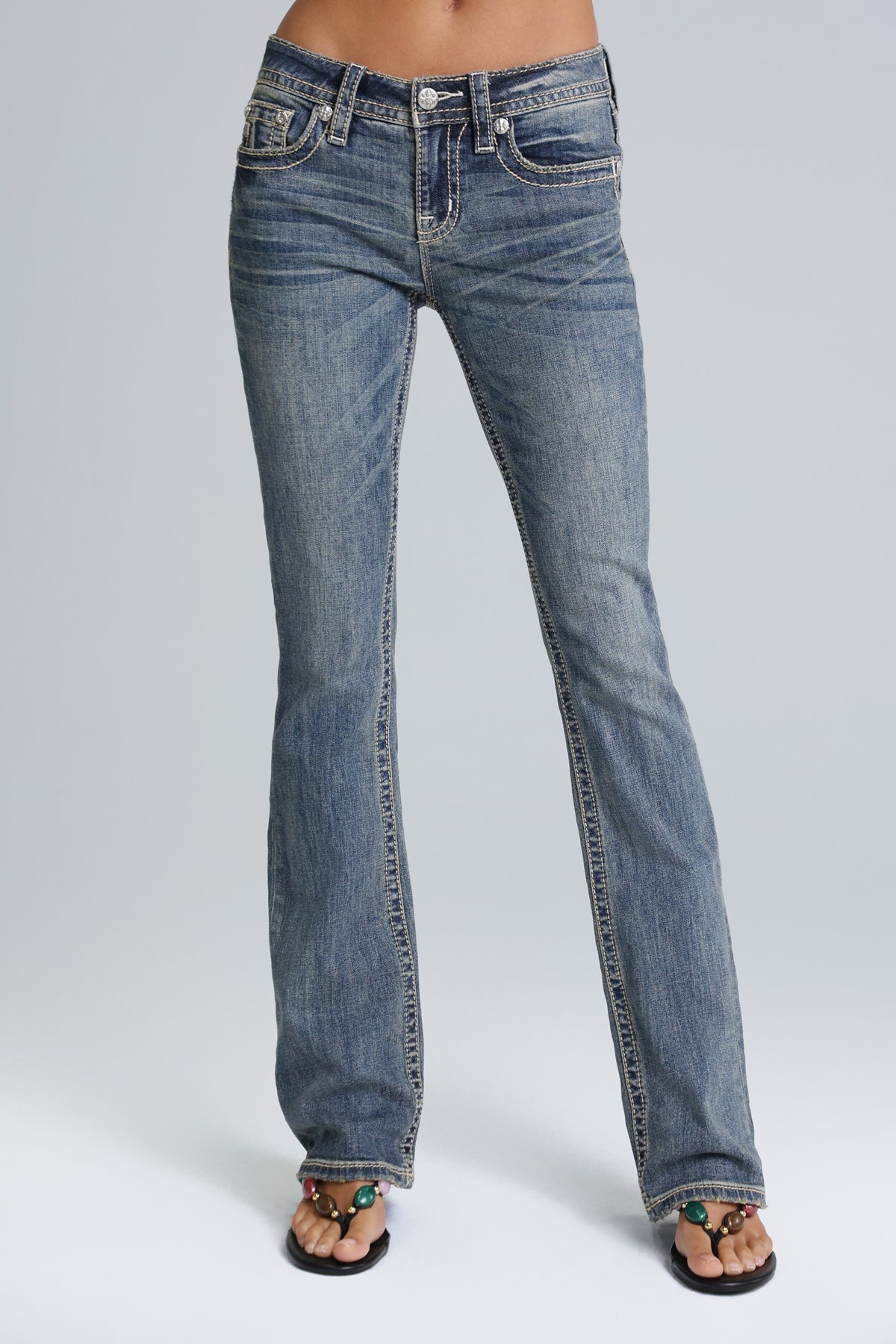 Dolly Low Rise Bootcut Jeans