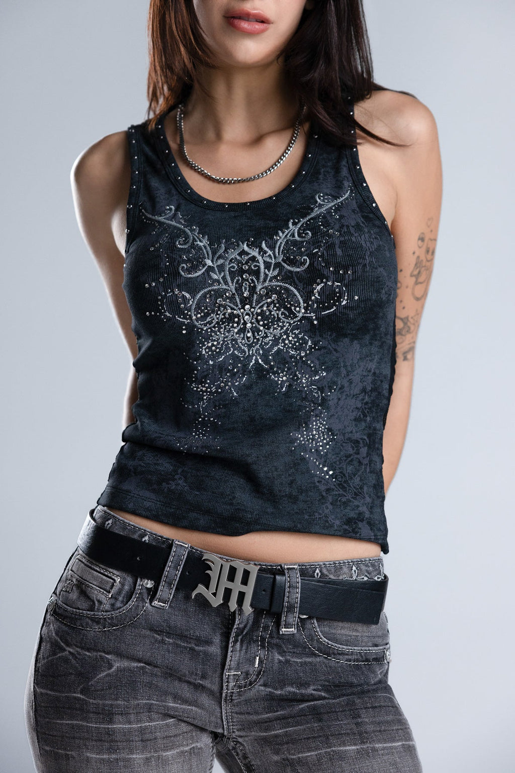 Elowen Lace Back Tank