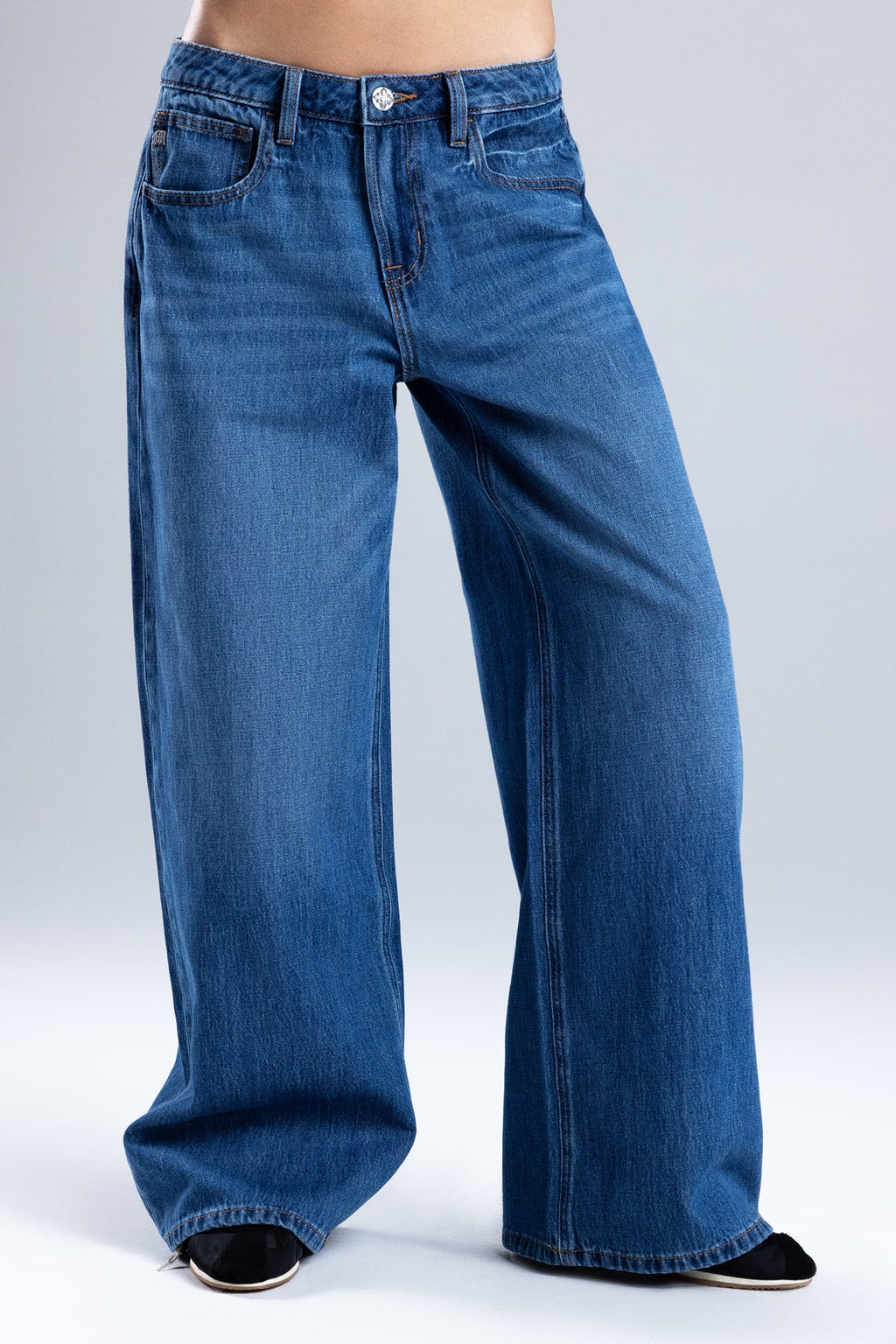 Dion Low Rise Palazzo Jeans