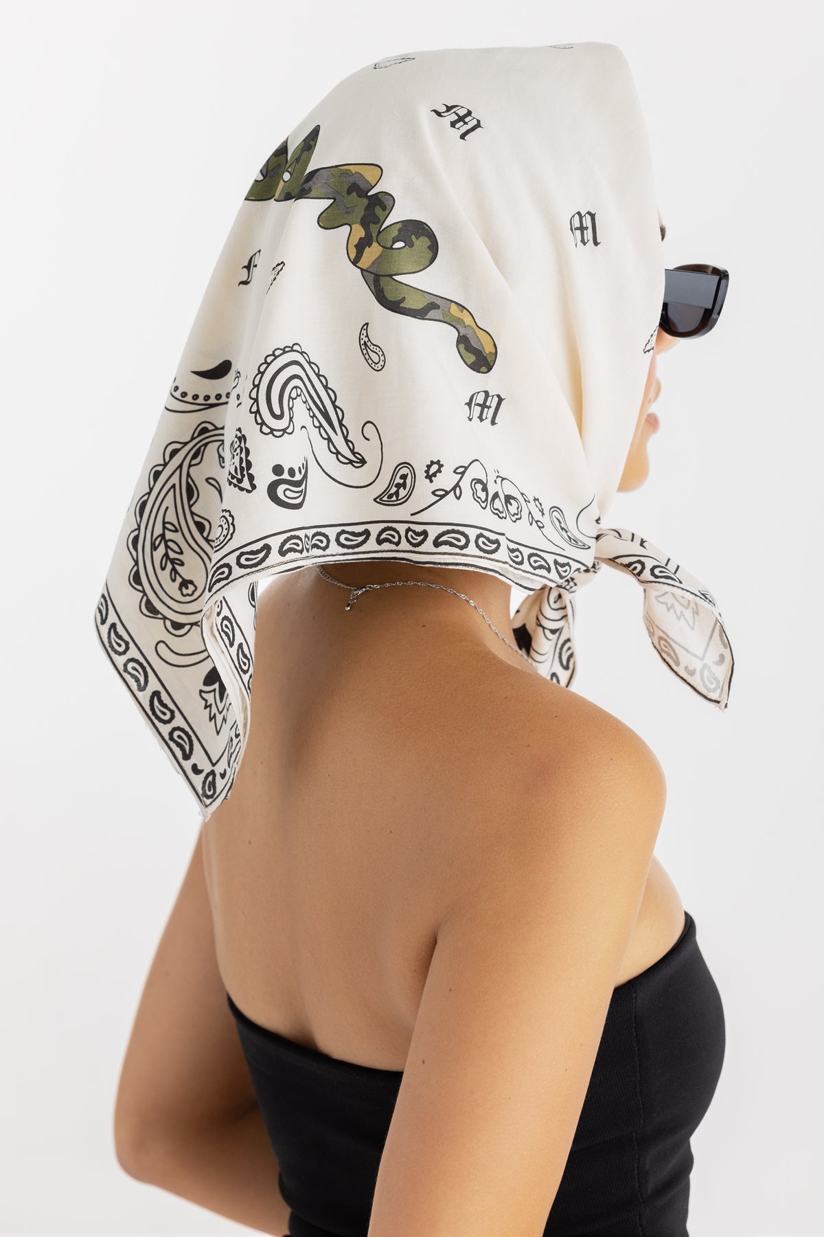 Camo Logo Bandana Scarf