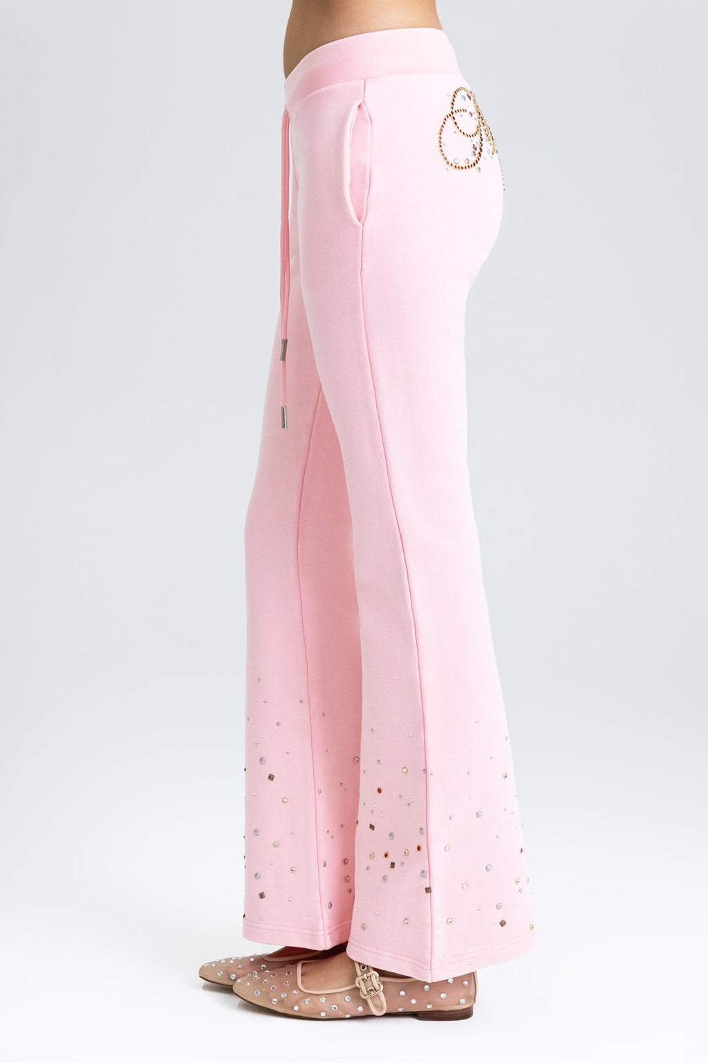 Strobe Rhinestone Sweatpants